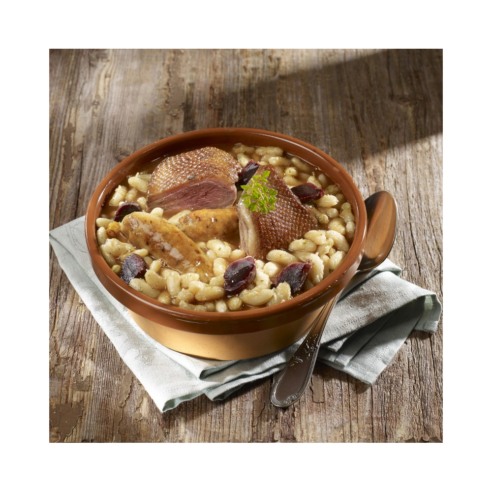 Le Cassoulet Gourmand du Chef - Le "Tout Canard" - Bocal 960 g