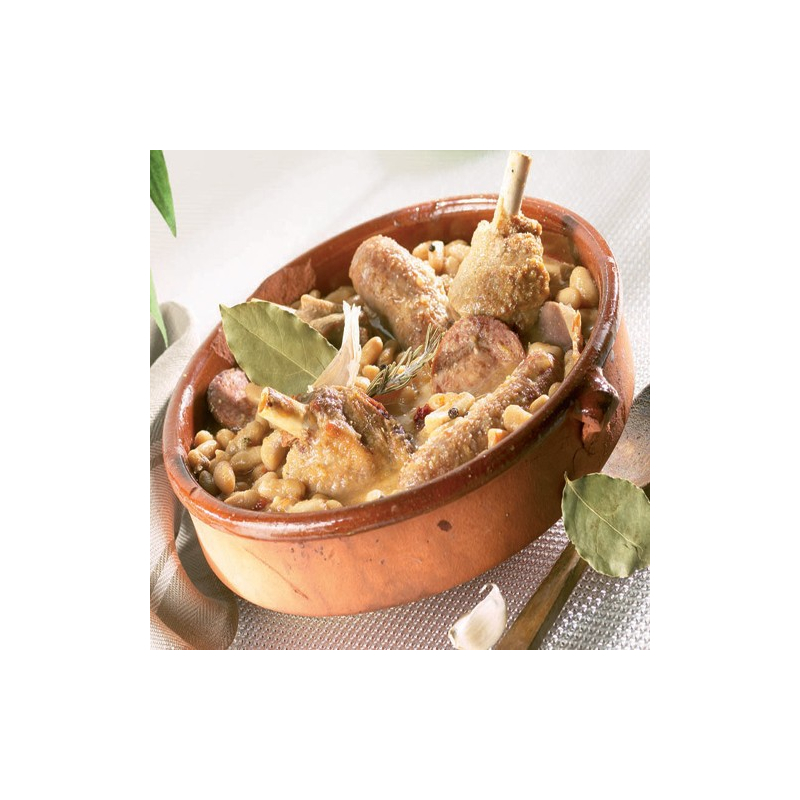 Le Cassoulet au Confit de Canard et à la Saucisse de Toulouse Le Cassoulet au Confit de Canard et à la Saucisse de Toulouse