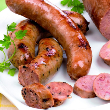 Les Saucisses Confites au Magret de Canard