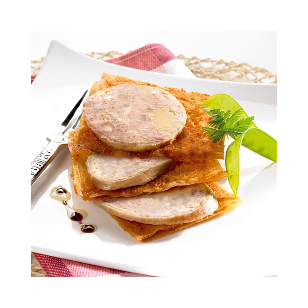 Le Cou de Canard Farci au Foie Gras de Canard (20% de Foie Gras) 