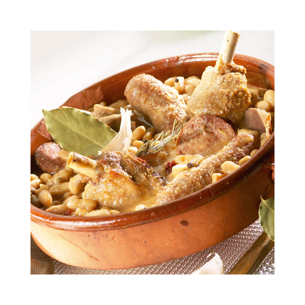 Cassoulet au Confit de Canard et à la Saucisse de Toulouse