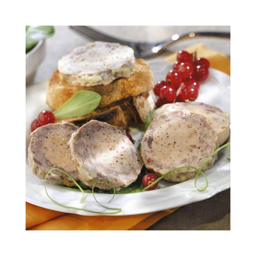 Le Lot de 2 : Le Médaillon au Chevreuil et au Foie de Canard (20% de Foie Gras )