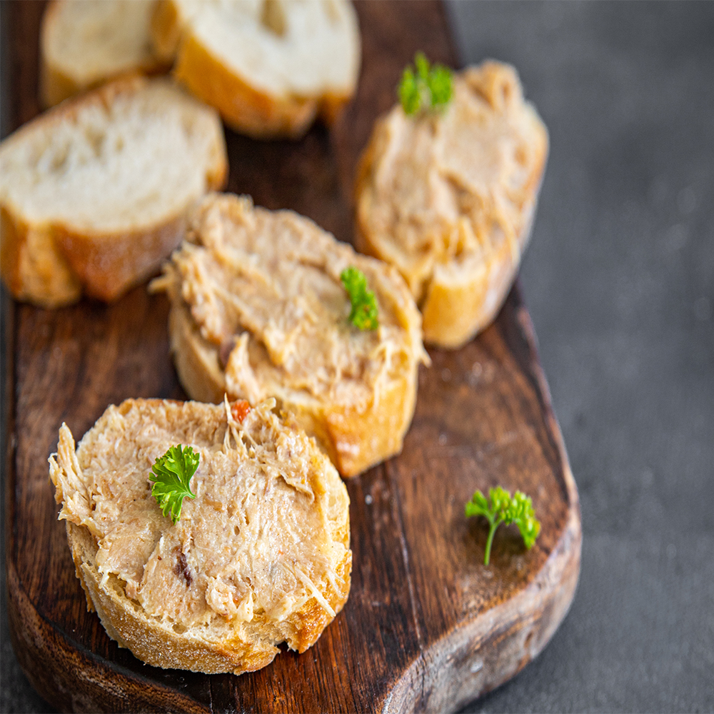 Les Rillettes de Porc aux Petits Raisin et Piment Du Périgord, 90 g
