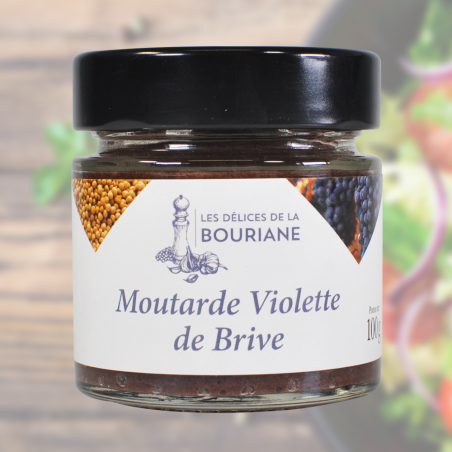 La Moutarde Violette de Brive, 100 g La Moutarde Violette de Brive, 100 g