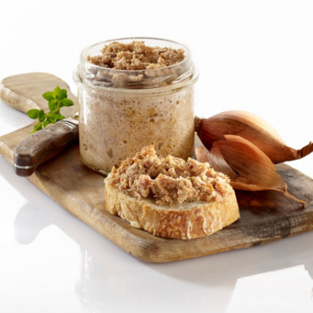 Le lot de 2 Effilochés de Lapin au Thym et à l'Echalote, les bocaux de 90 g