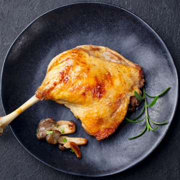 Le lot de 2 Confits de Canard du Sud-Ouest, les 2 Boîtes de 380 g