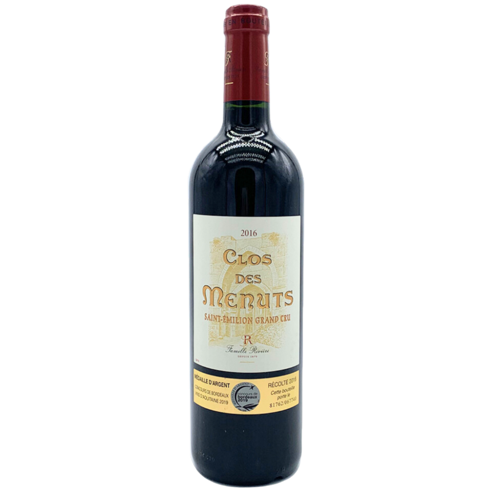 Vin AOC Saint-Emilion Clos Des MENUTS