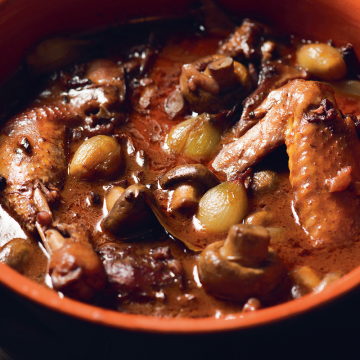 Lot de 3 "Coq au vin de...