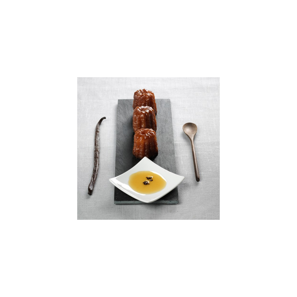  Les Petits Canelés de Bordeaux au Sirop de Rhum (4 Canelés)