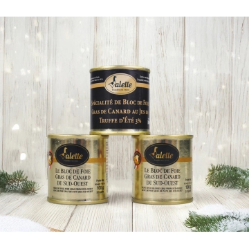 Le lot de 3 Blocs de foie...