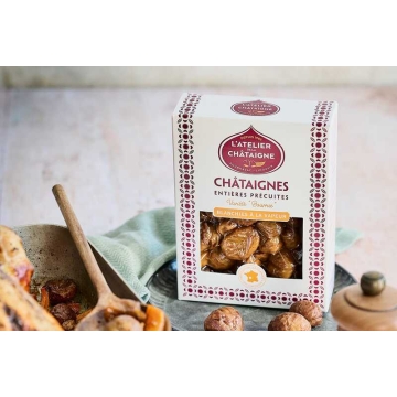 Châtaignes précuites sous...