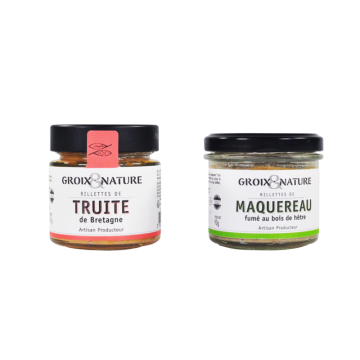 Lot de 2 rillettes de la...