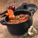 Axoa de canard et son trait de piment bocal 560 g avec sa Cassolette offerte