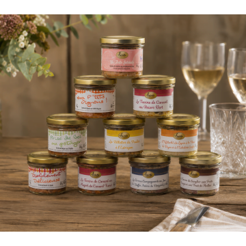 Le lot de 10 Terrines en...
